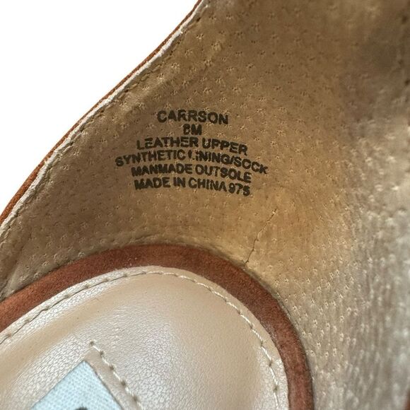 Steve Madden Chestnut Brown Carrson Dress Sandal Block Heel - Picture 11 of 12